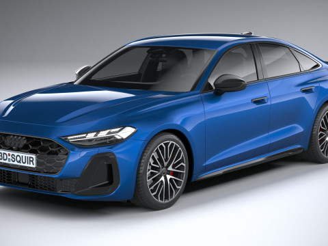 Audi S5 Sedan 2025 Modelo 3D