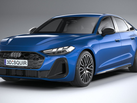 Audi S5 Sedan 2025 Modelo 3D