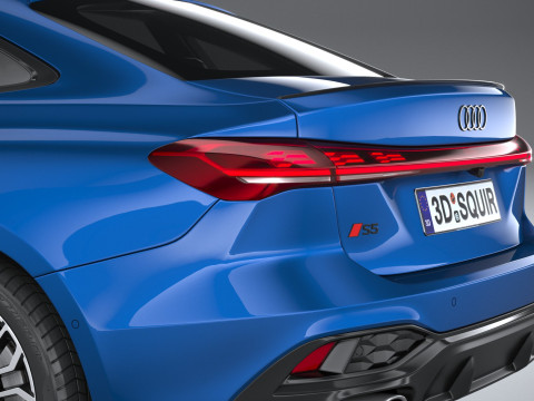 Audi S5 Sedan 2025 Modelo 3D