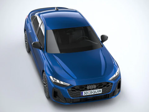 Audi S5 Sedan 2025 3D Model