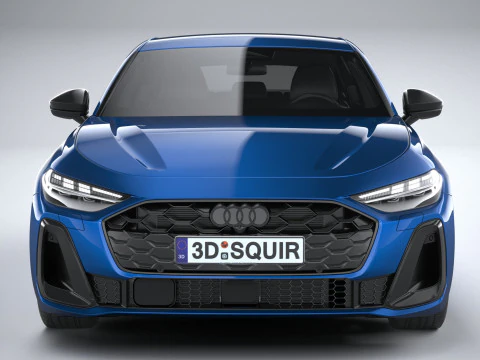 Audi S5 Sedan 2025 3D Model