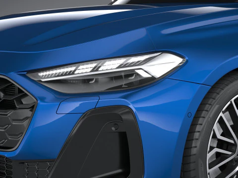 Audi S5 Sedan 2025 3D Model