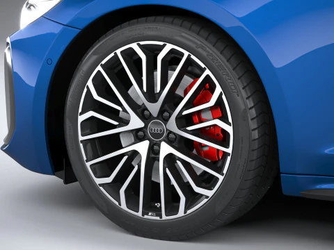 Audi S5 Sedan 2025 3D Model