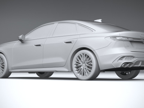 Audi S5 Sedan 2025 Modelo 3D