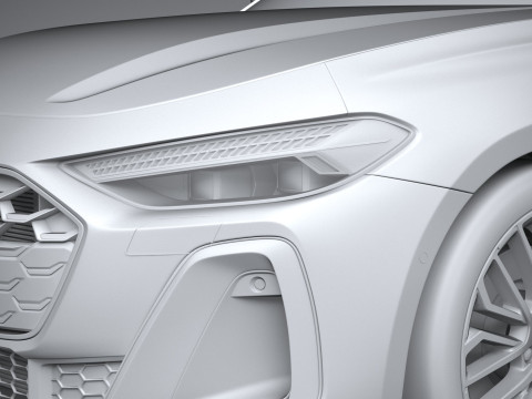 Audi S5 Sedan 2025 Modelo 3D