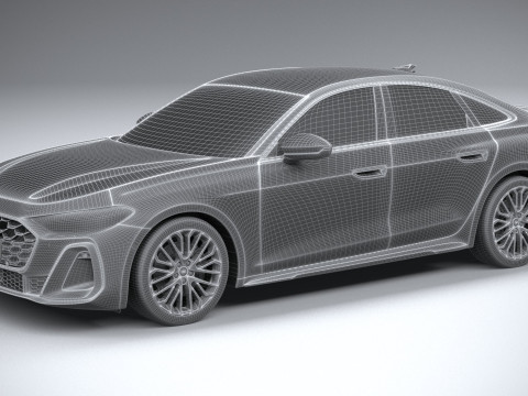 Audi S5 Sedan 2025 Modelo 3D