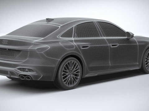 Audi S5 Sedan 2025 Modelo 3D