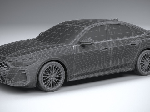 Audi S5 Sedan 2025 Modelo 3D