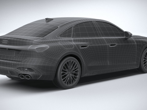 Audi S5 Sedan 2025 Modelo 3D