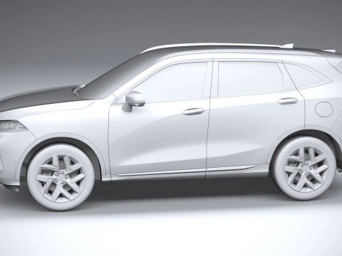 GWM Wey 03 2025 3D Model