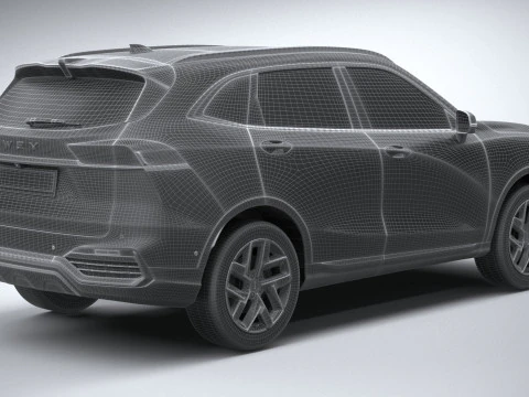 GWM Wey 03 2025 3D Model