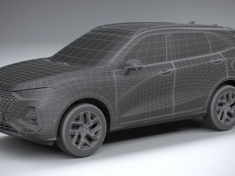 GWM Wey 03 2025 3D Model