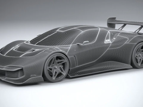 Ferrari KC23 2023 3D Model
