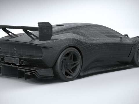 Ferrari KC23 2023 Model 3D
