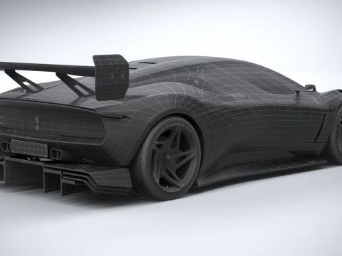 Ferrari KC23 2023 3D Model