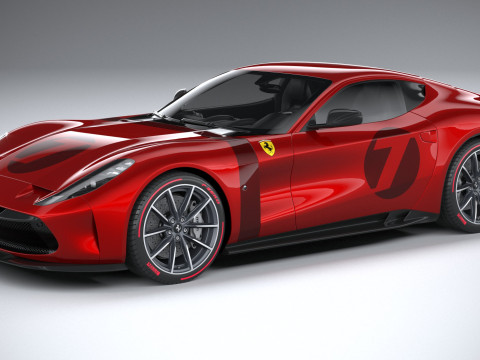 Ferrari Omologata 2020 3D Model