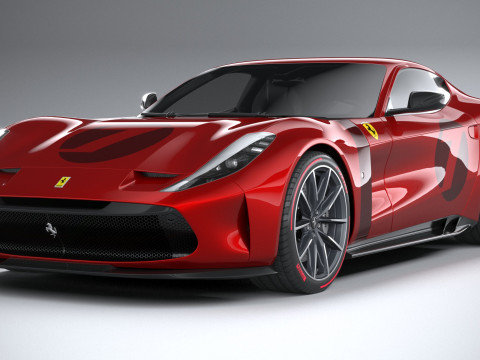 Ferrari Omologata 2020 Model 3D