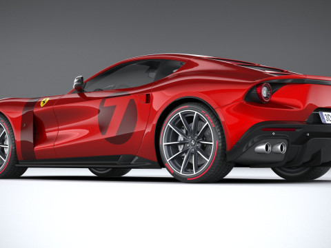 Ferrari Omologata 2020 Model 3D