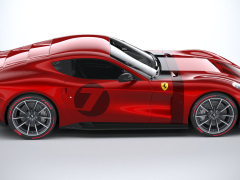Ferrari Omologata 2020 Model 3D