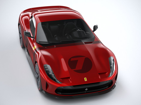 Ferrari Omologata 2020 Model 3D