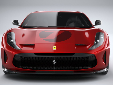 Ferrari Omologata 2020 Model 3D