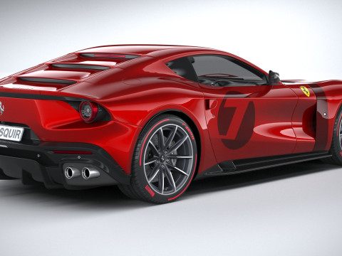 Ferrari Omologata 2020 Model 3D
