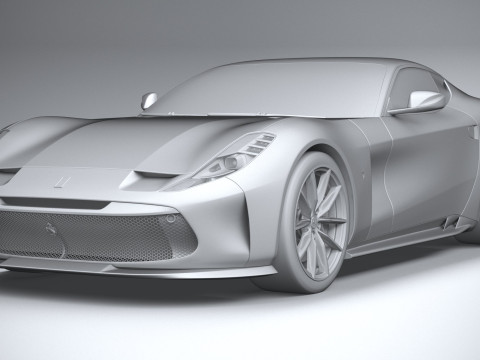 Ferrari Omologata 2020 Model 3D