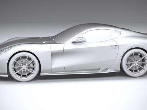 Ferrari Omologata 2020 Model 3D
