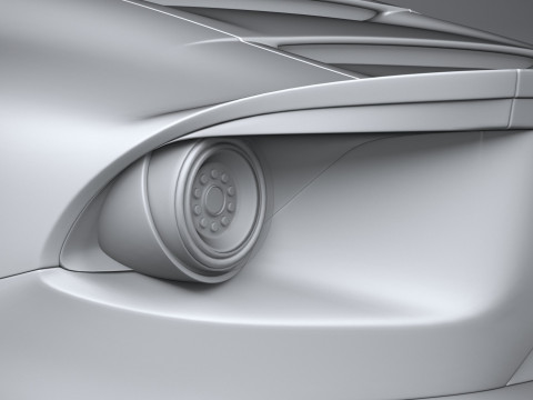 Ferrari Omologata 2020 Model 3D