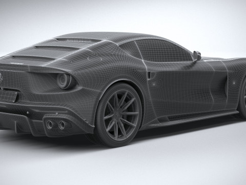 Ferrari Omologata 2020 Model 3D