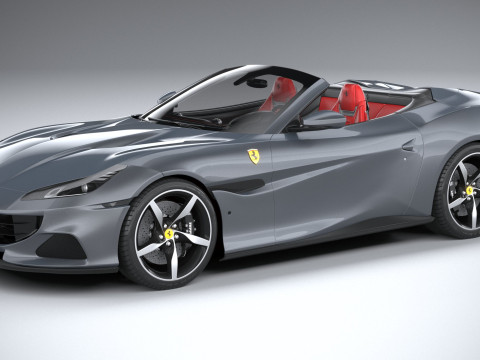 Ferrari Portofino M 2021 3D Model