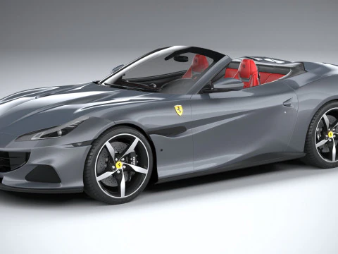 फेरारी पोर्टोफिनो एम 2021 3D मॉडल