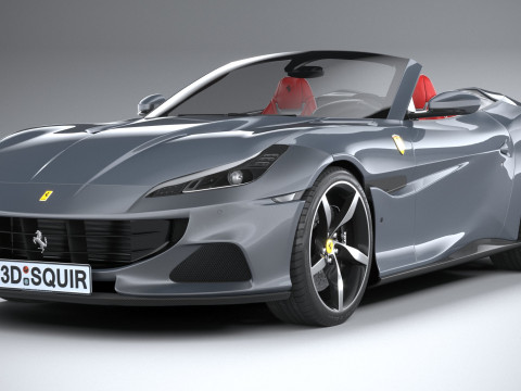Ferrari Portofino M 2021 Modèle 3D