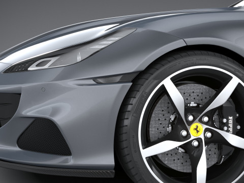 Ferrari Portofino M 2021 Modèle 3D