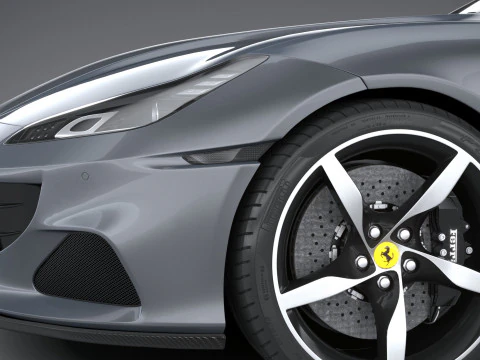 Ferrari Portofino M 2021 3D Model