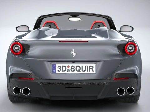 Ferrari Portofino M 2021 3D Model
