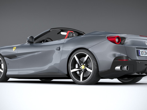 Ferrari Portofino M 2021 Modèle 3D