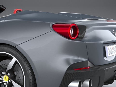Ferrari Portofino M 2021 Modèle 3D