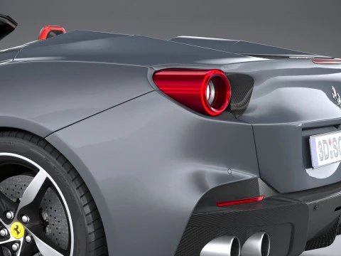 Ferrari Portofino M 2021 3D Model