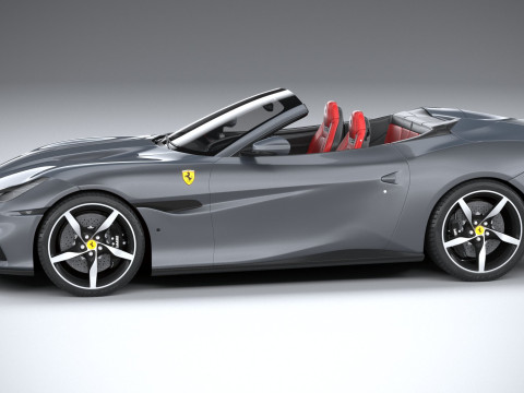 Ferrari Portofino M 2021 Modèle 3D