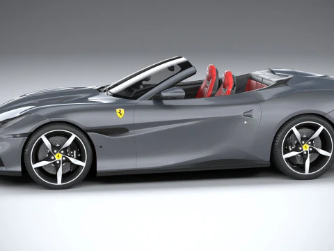 Ferrari Portofino M 2021 3D Model