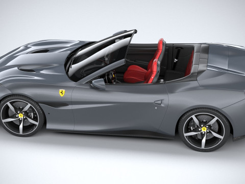 Ferrari Portofino M 2021 Modèle 3D