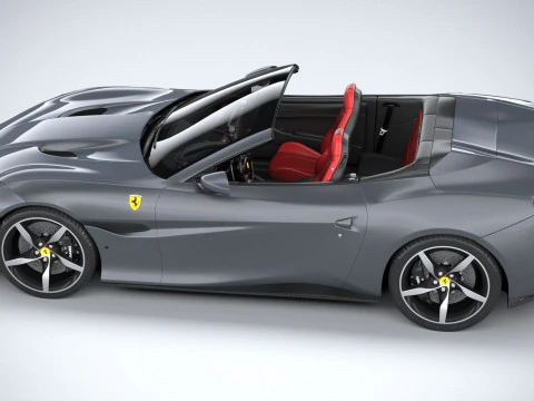 Ferrari Portofino M 2021 3D Model