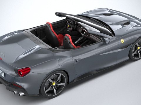 Ferrari Portofino M 2021 Modèle 3D
