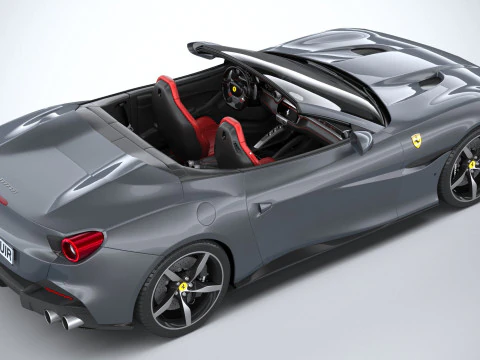 Ferrari Portofino M 2021 3D Model