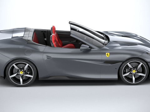 Ferrari Portofino M 2021 Modèle 3D