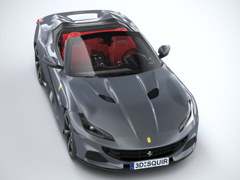 Ferrari Portofino M 2021 Modèle 3D
