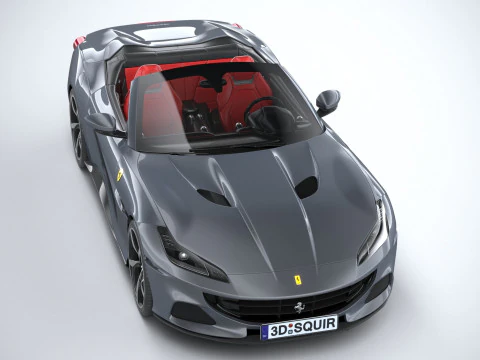 Ferrari Portofino M 2021 3D Model