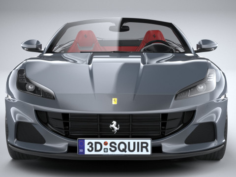 Ferrari Portofino M 2021 Modèle 3D