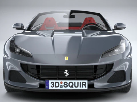 Ferrari Portofino M 2021 3D Model
